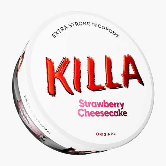 KILLA - Strawberry Cheesecake – Nic Pouch UK