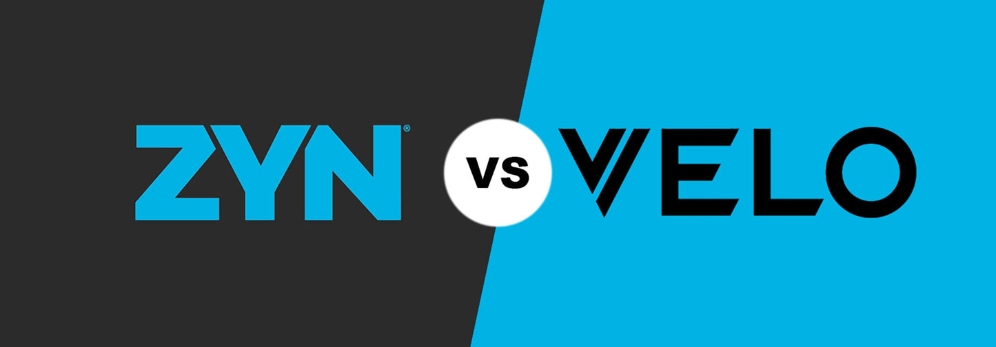 ZYN vs VELO logos
