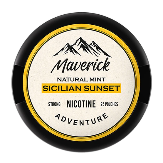Maverick - Sicilian Sunset 12.5mg Nicotine Pouches – Nic Pouch UK