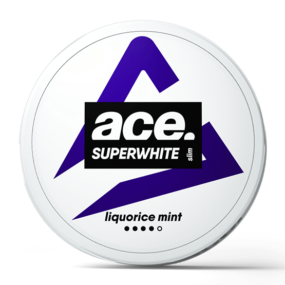 ACE Superwhite - Liquorice Mint - Nic Pouch UK