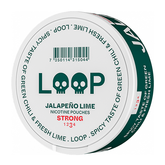 LOOP - Jalapeno Lime Strong - Nic Pouch UK