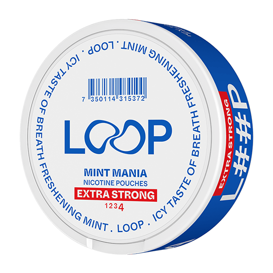 LOOP - Mint Mania Extra Strong #4 - Nic Pouch UK
